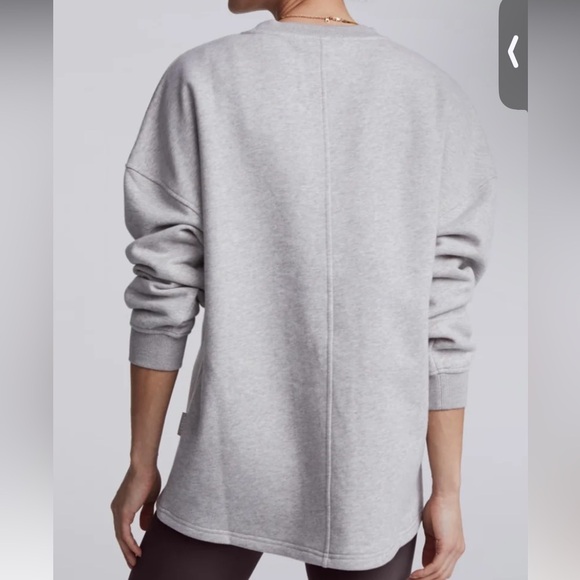 Varley Rowan Peached Sweat Crewneck Sweatshirt Size Small - Picture 8 of 8